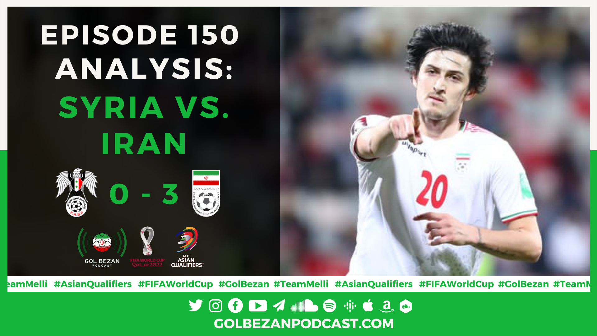 Analysis: Iran 3 - 0 Syria | آنالیز ایران سوریه