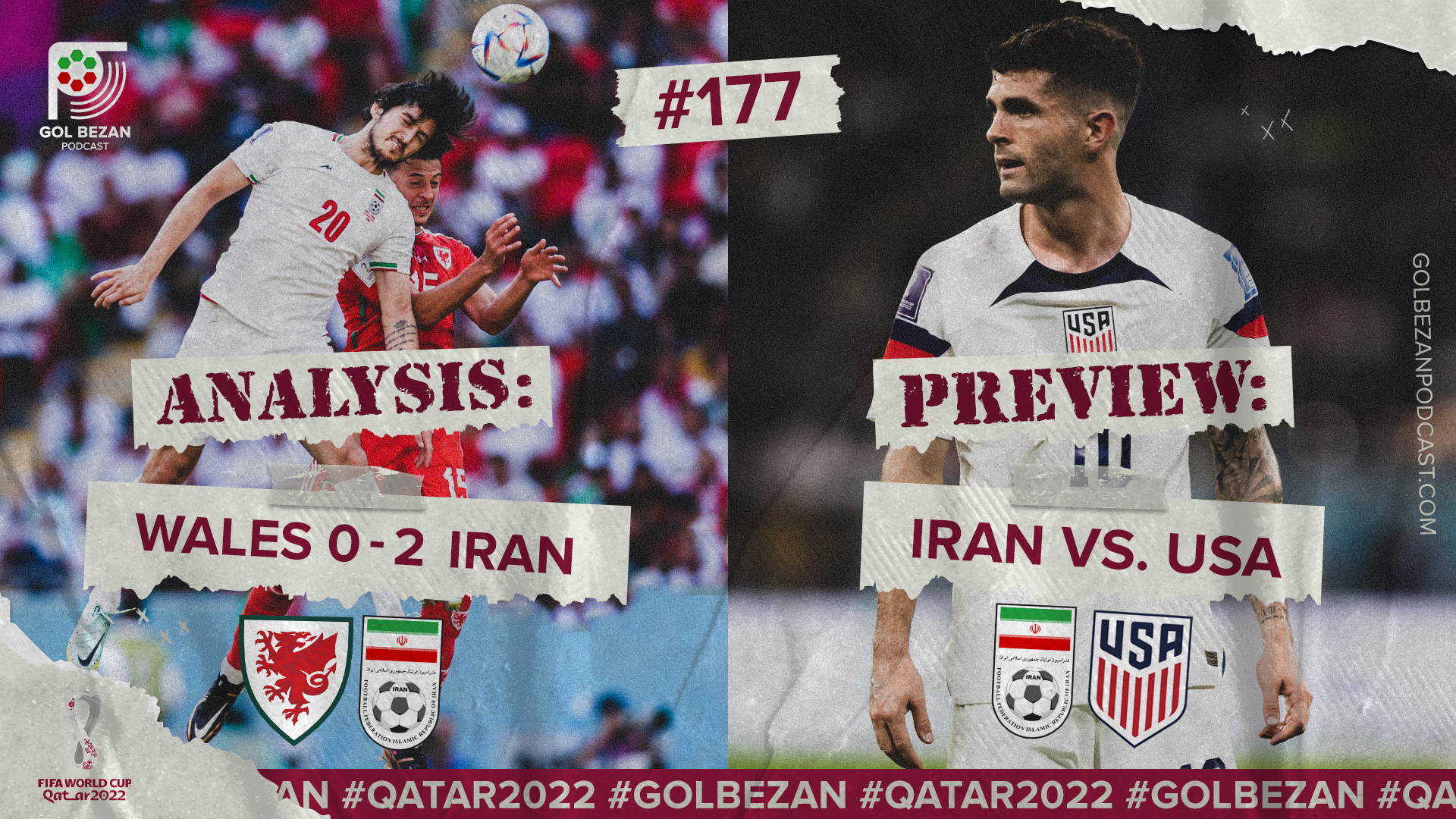 Analysis: Iran 2 - 0 Wales | Preview: Iran vs. USA | 2022 FIFA World Cup