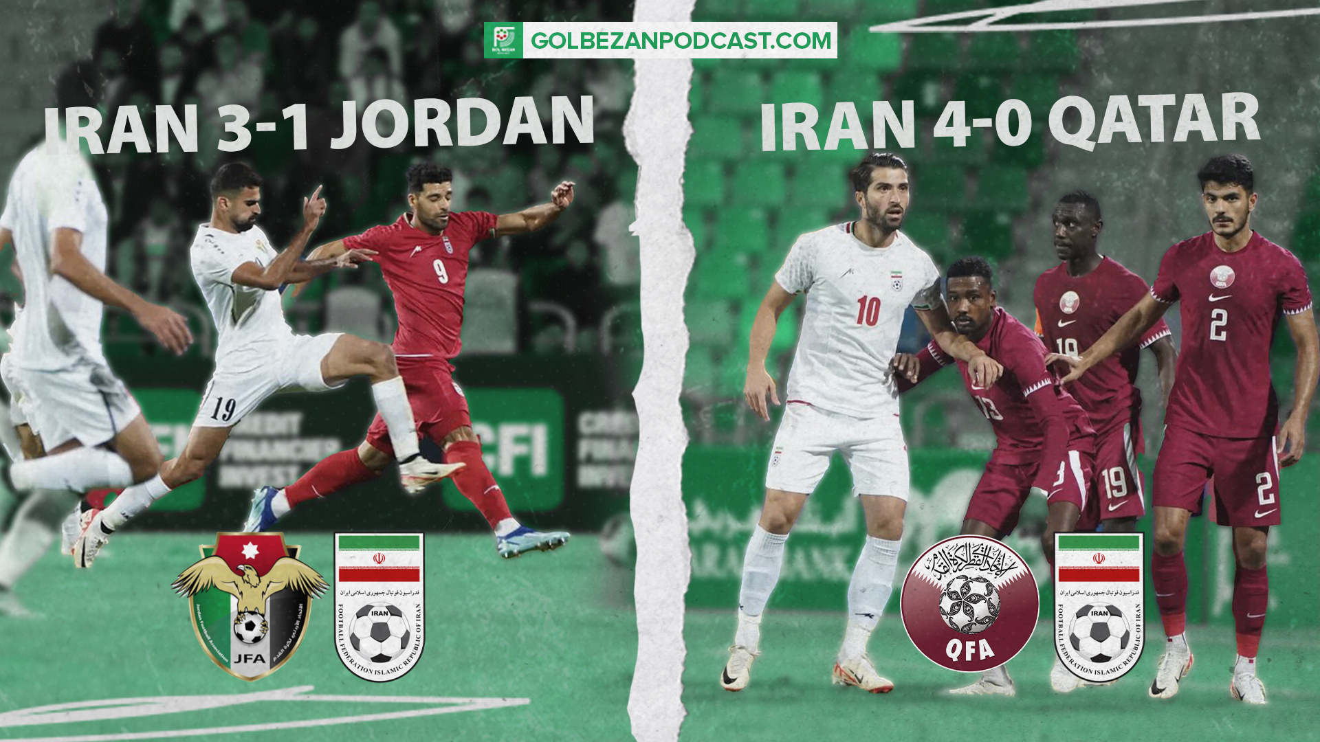 Analysis: Iran 3 - 1 Jordan | Iran 4 - 0 Qatar