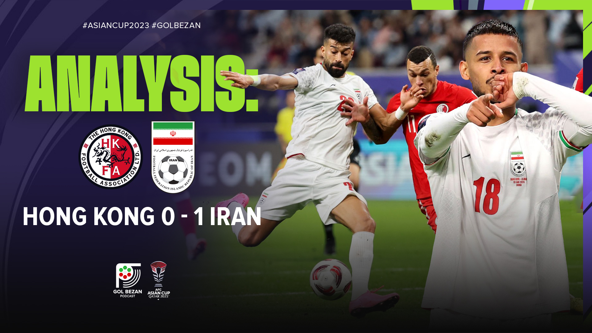 Analysis: Iran 1 - 0 Hong Kong | 2023 AFC Asian Cup
